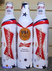 Bud Aluminum Bottle Olympics