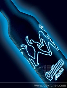 Quilmes Aluminum Bottle UV